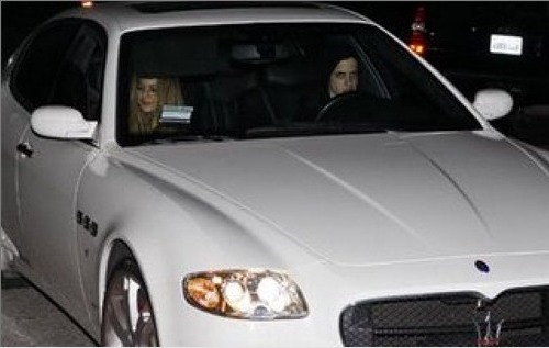 Lindsay Lohan’s Maserati Quattroporte